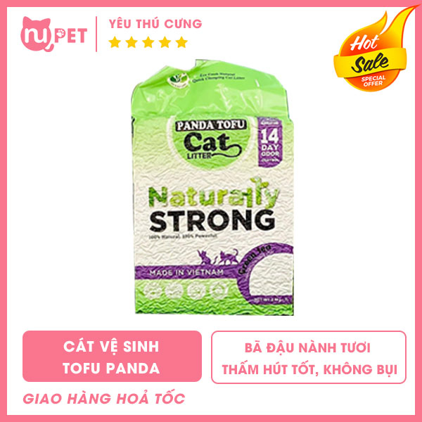 Cát đậu nành Tofu Panda 7L / 2.4kg