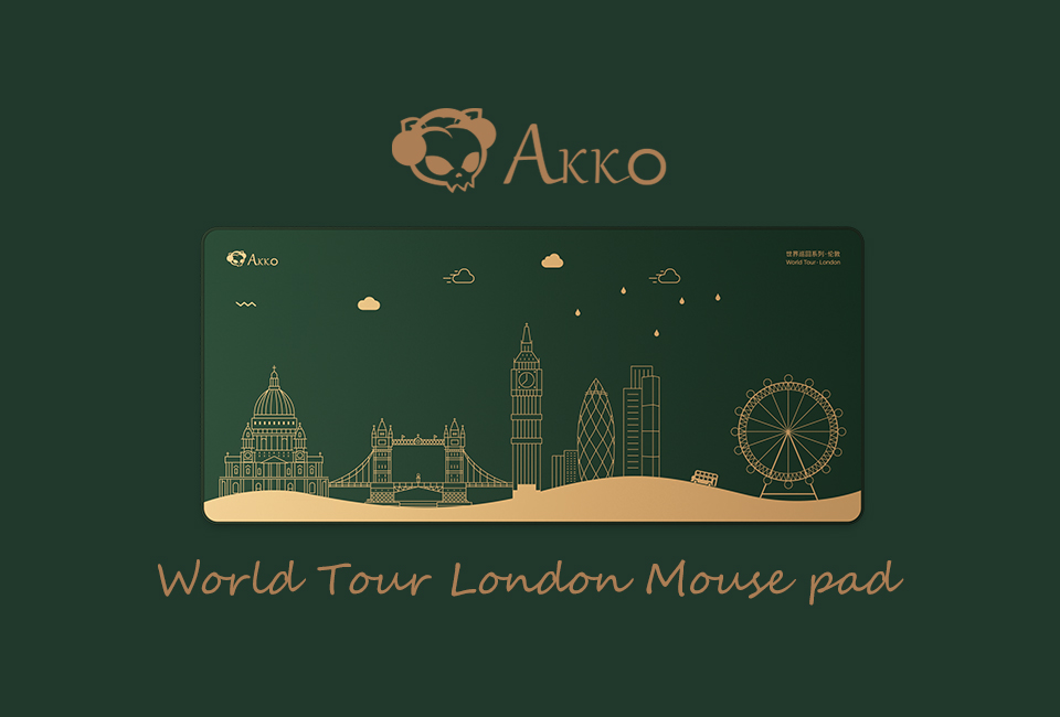 Bàn Di Chuột - Lót Chuột Mousepad Akko World Tour Tokyo / London / Dracula Castle / Sailor Moon Crystal Xxl / Monet's Pond