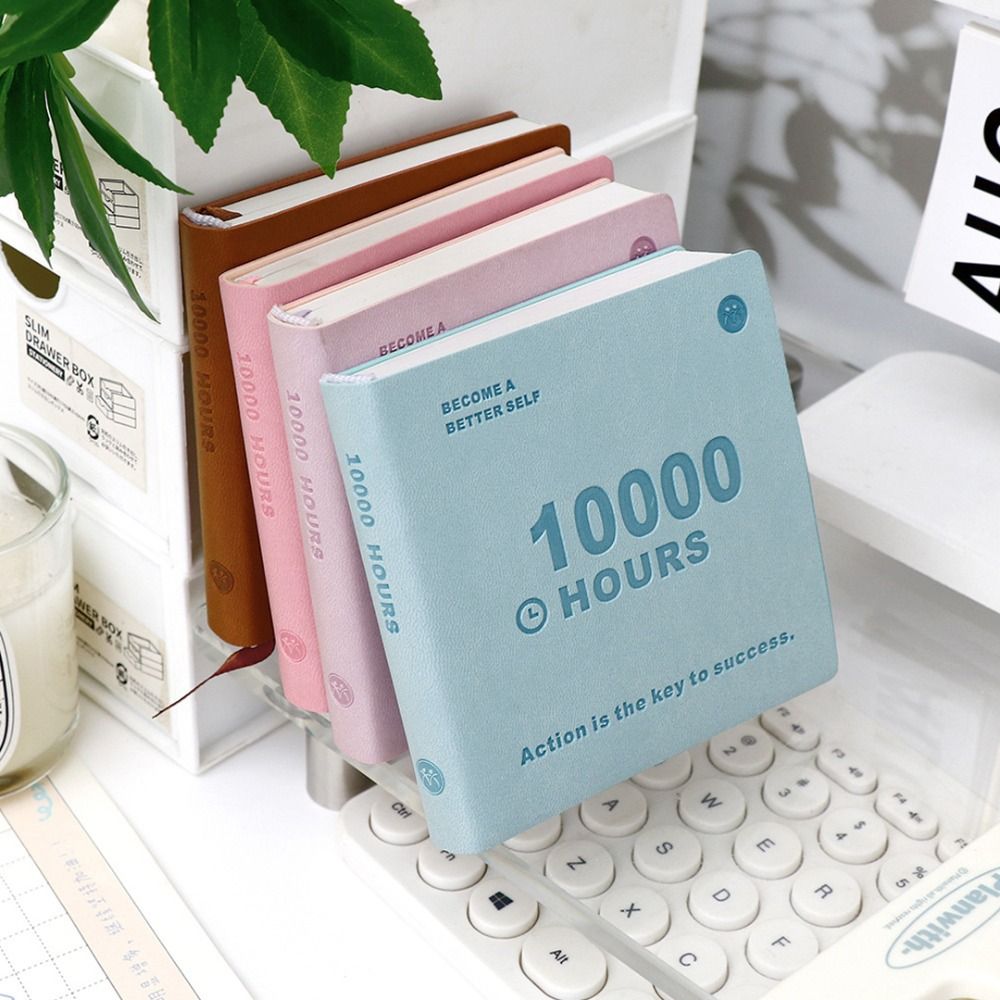 Time Tracking Notebook New Time Management 10000 Hours Planner Learning Schedule Portable To ...