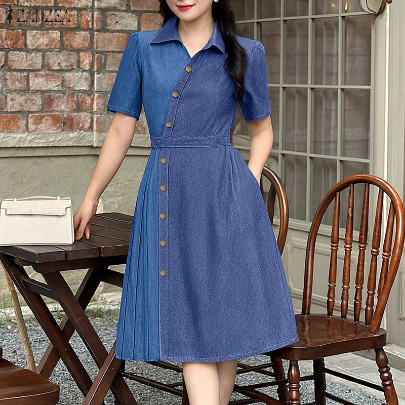 korean short dress styles Generic Women's Floral Lace Mini Dress Korean Style Short Sleeve Prom Dress, X-Small at Amazon Women's Clothing store