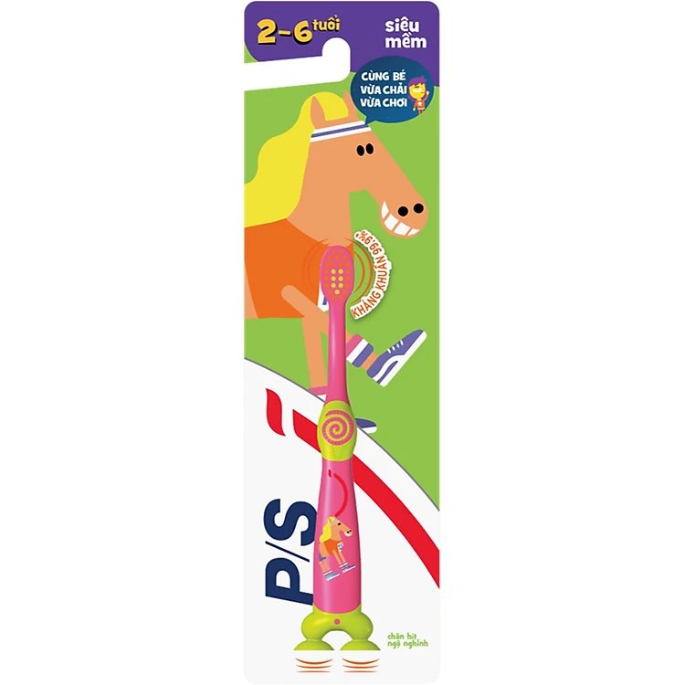 Bàn Chải Đánh Răng PS Cho Bé 2-6 Tuổi