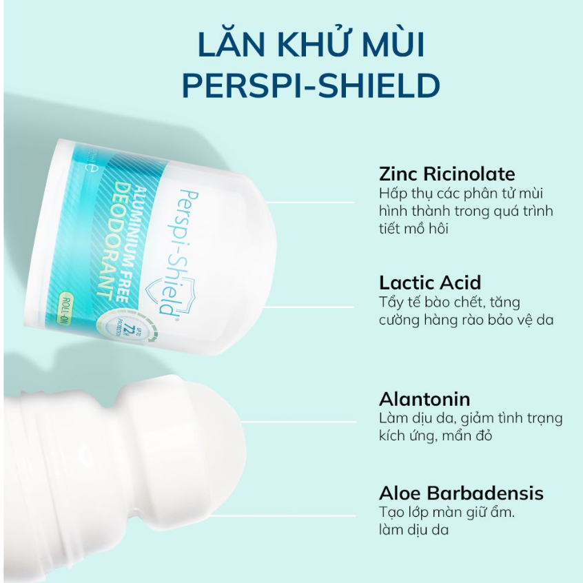 Lăn khử mùi Perspi Deodorant Roll On 50ml