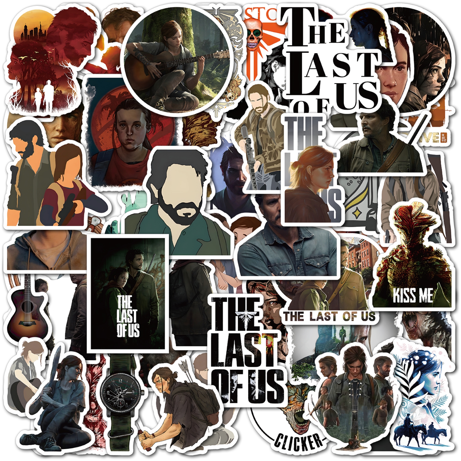 %E3%80%90The%20Quiet%20Page%E3%80%9110/50pcs%20New%20Tv%20Show%20The%20Last%20Of%20Us%20Vinyl%20Stickers%20Set%20Joel%20Abby%20Ellie%20Fridge%20Phone%20Luggage%20Ps5%20Game%20Stickers%20Children%20Toy%20-%20Image%202
