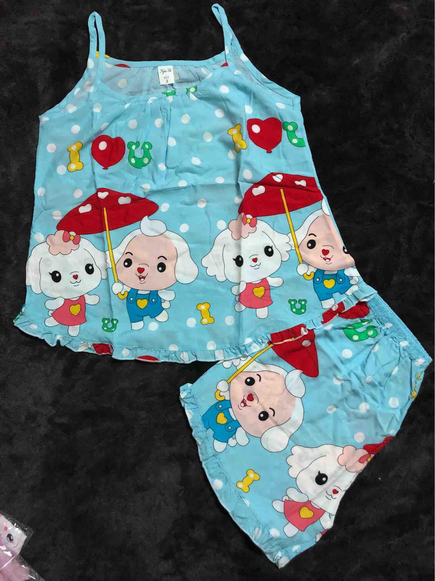 Combo 2 bo tole 2 da hoạt hình (size tu 45-58kg)