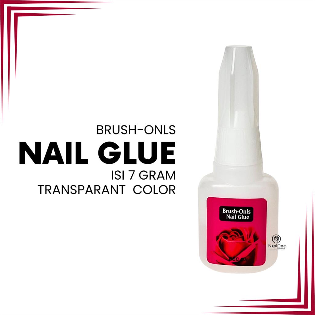 Brush Onls Nail Glue / Lem Kuku Palsu Lem Nail Art Perekatan kuat dan
