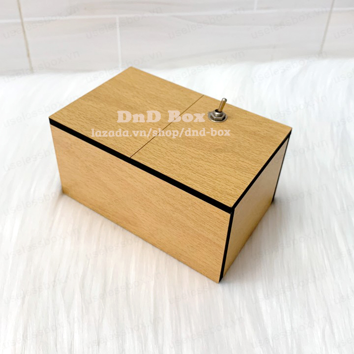 [HCM] Đồ chơi hộp vô dụng - Original Useless Box - Don't Touch Box - Troll box
