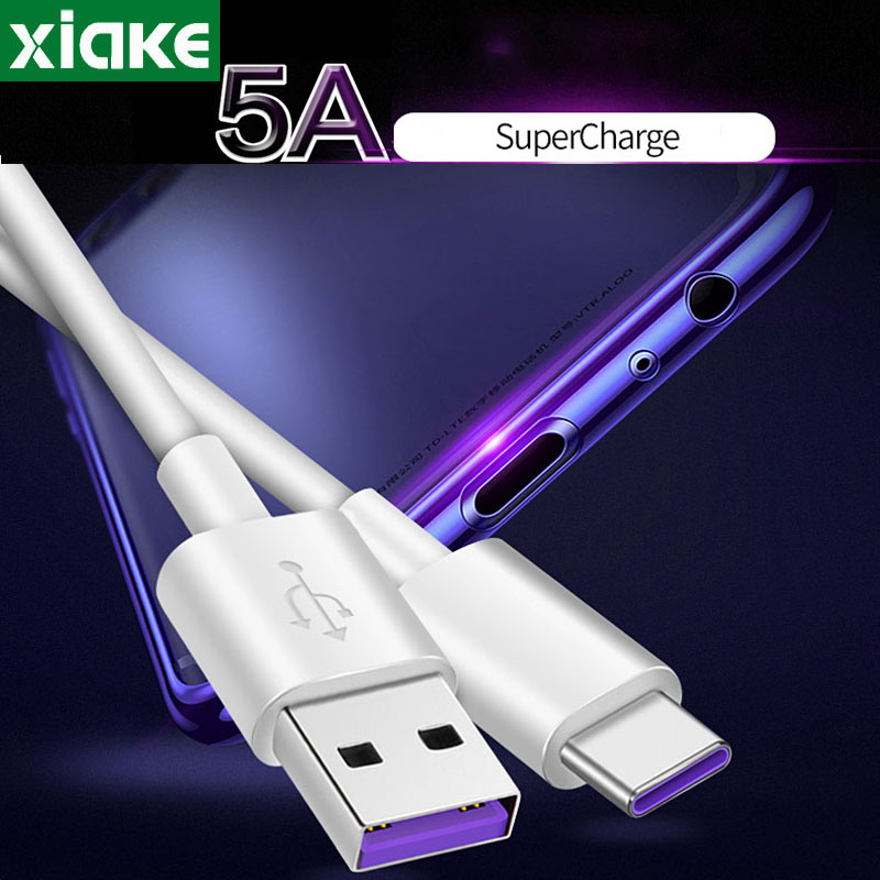 XIAKE-046 Type C Charger Data Cord for SAMSUNG S22 S21 Realme 6 pro Samsung  A71 Samsung Galaxy S20 Fast Charging Data Cable for Poco x3 nfc Huawei P40  PVC material Supports up