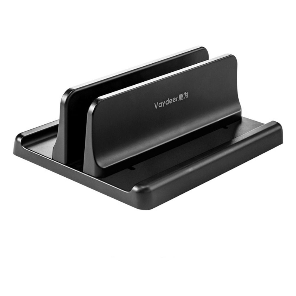 IRCTBV Supplies Space-Saving Plastic Desktop Storage Notebook Stand Computer Bay 3 In 1 Tablet Base Vertical Laptop Holder