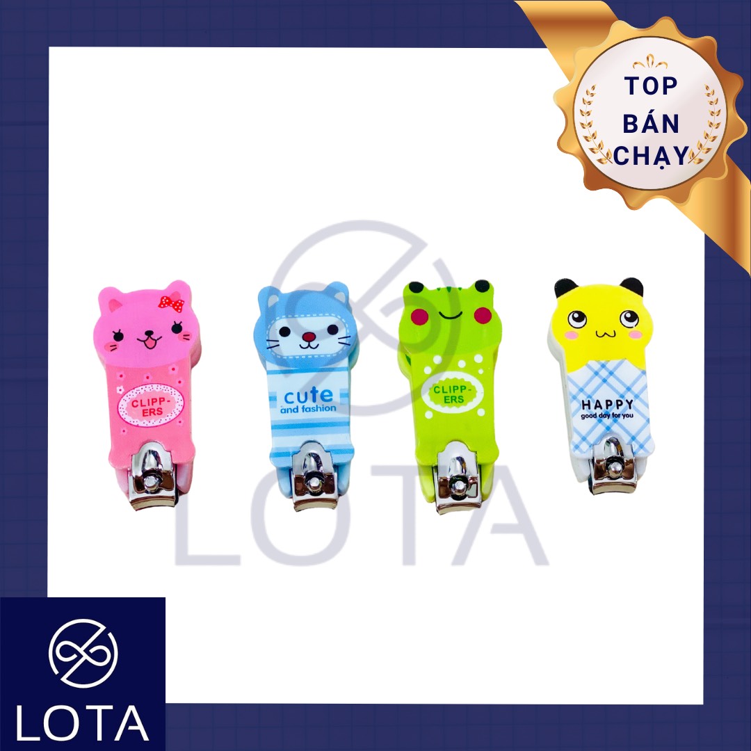 Bấm móng tay hình thú cho em bé đồ cắt móng tay phụ kiện làm nail cute dụng cụ chăm sóc móng giá rẻ (giao mẫu ngẫu nhiên)