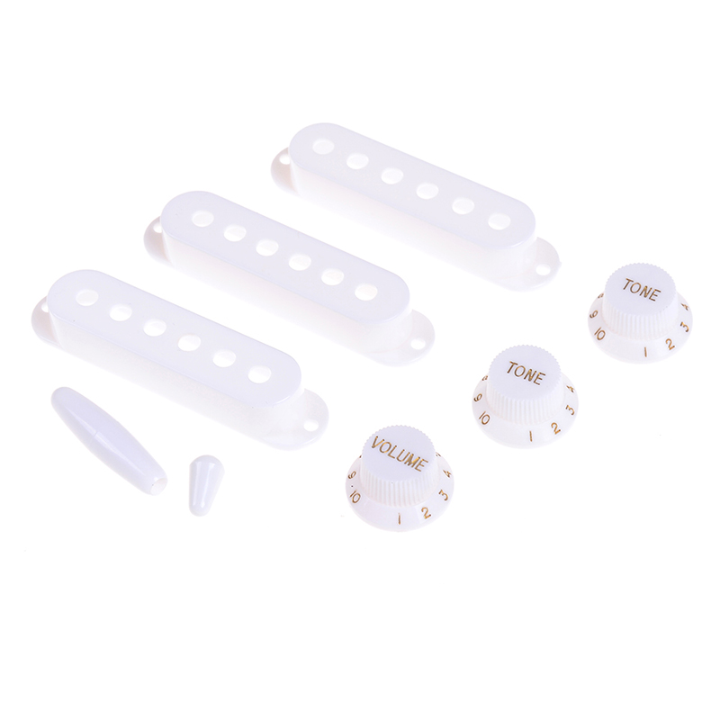 Godessing đơn Coil Pickup ghi ta Bìa núm điều khiển chuyển đổi tip Set cho guitar điện