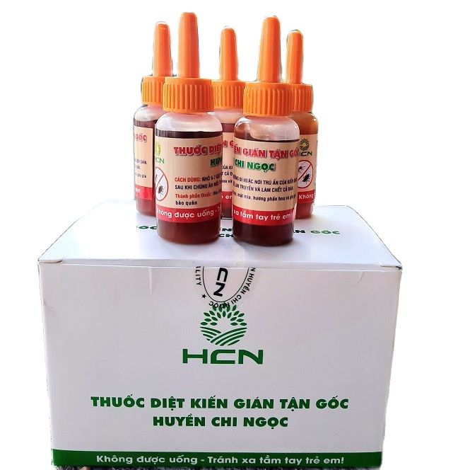 Thuốc diệt kiến gián sinh học HCN dung tích 10ml, thuốc diệt côn trùng chất lượng cao, an toàn với người dùng (TDK10) - Taphoatoanquoc thumbnail