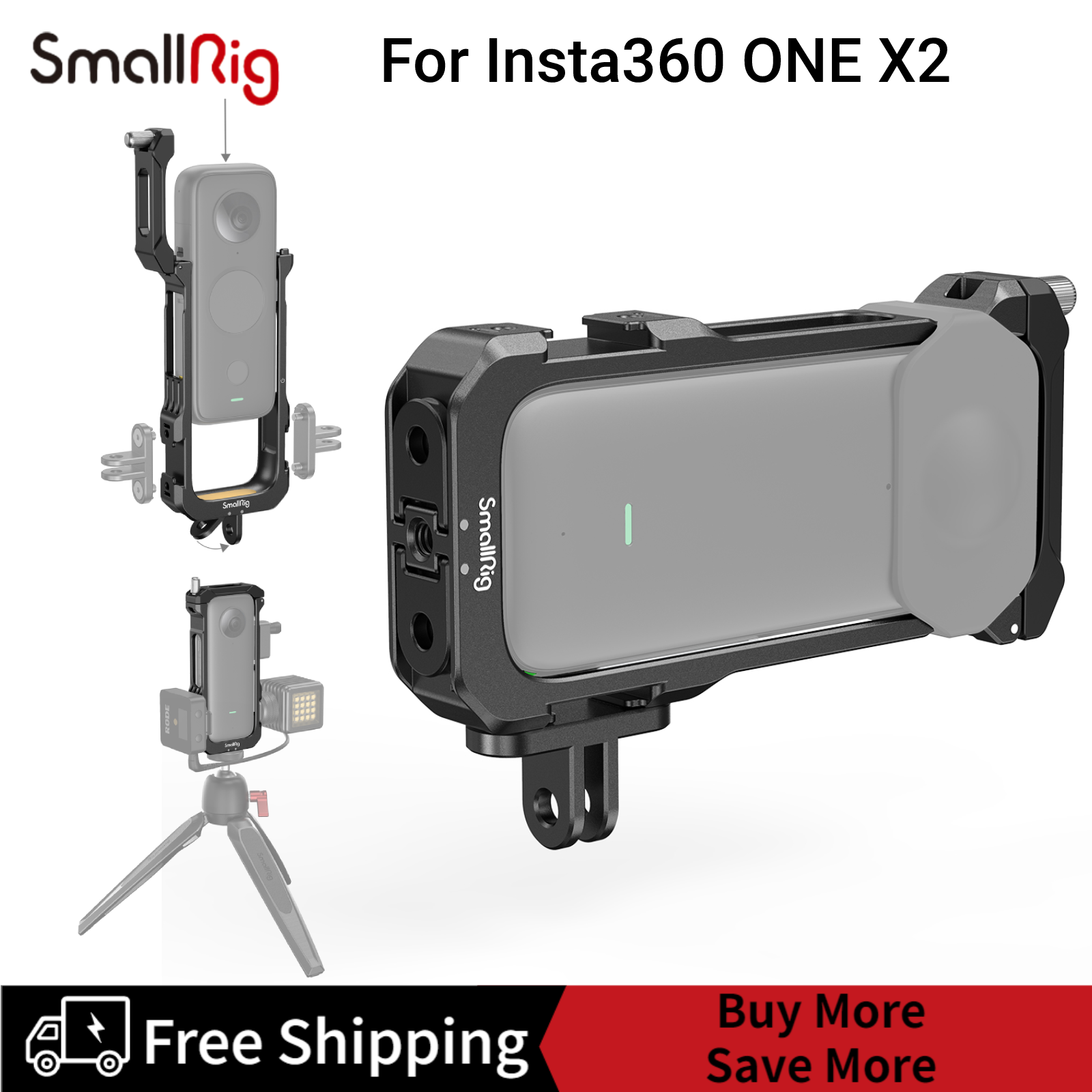 SMALLRIG Utility Frame for Insta360 ONE X2-2923