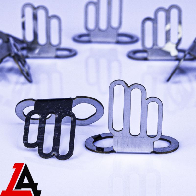 Bát gắn đèn trợ sáng Mini vào phuộc Inox 304