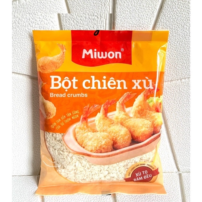 Bột chiên Xù miwon màu trắng 100g date mới