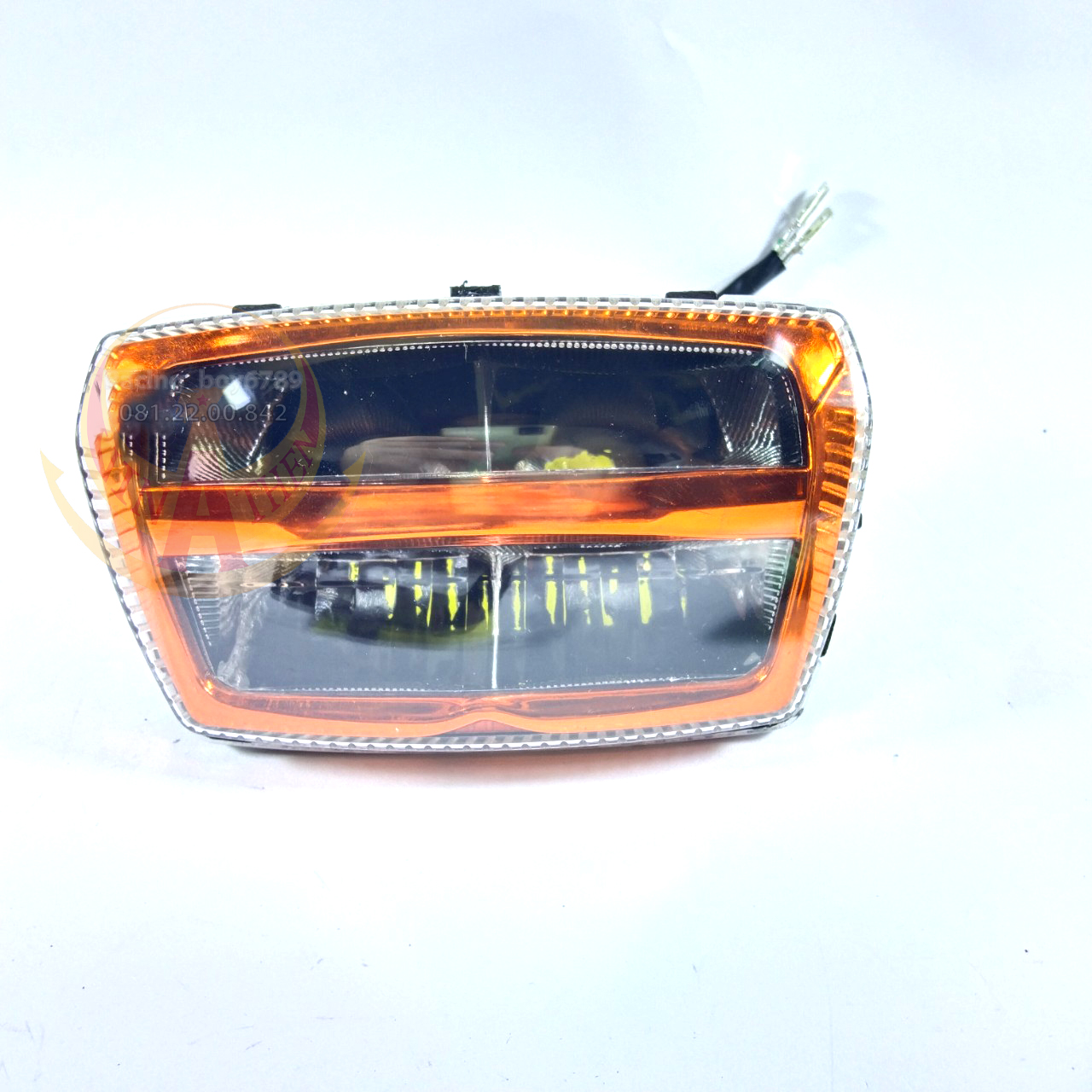 Pha đèn 2 tầng gắn xe DREAM II Việt, DREAM Thái dễ dàng lắp đặt