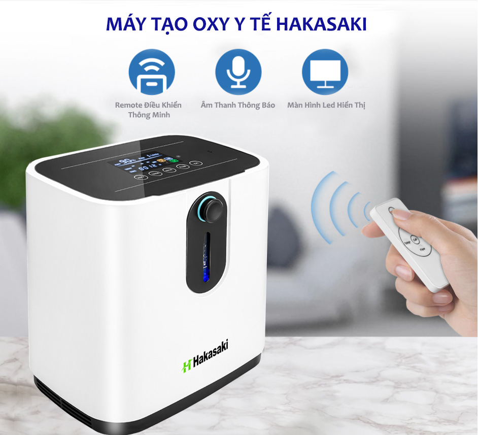 Máy tạo oxy y tế công nghệ nhật bản hakasaki