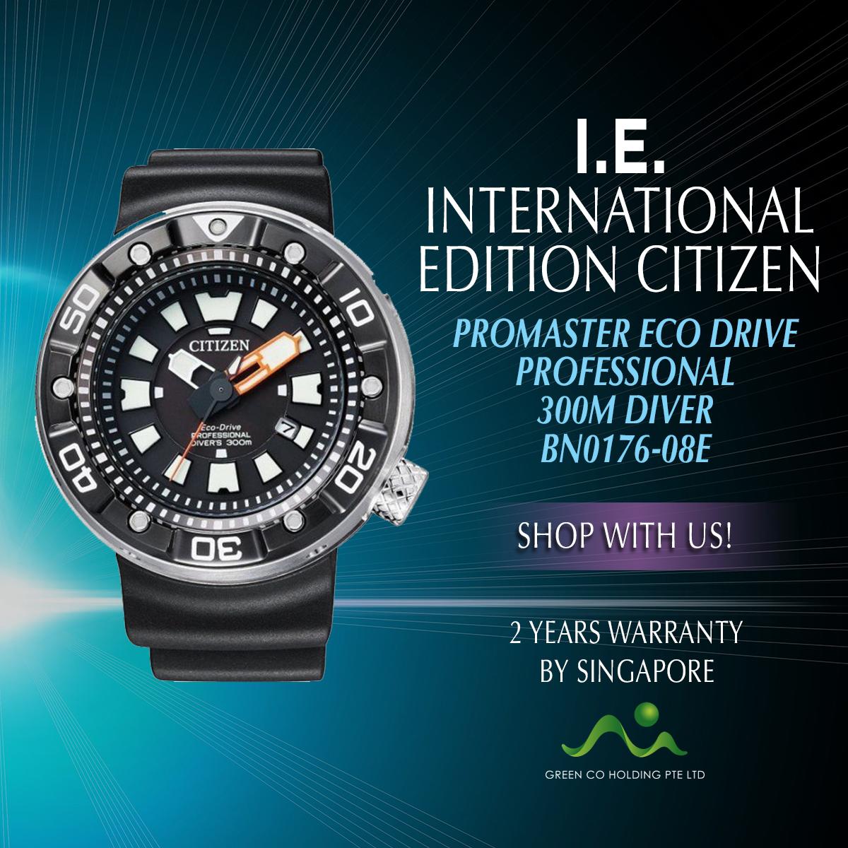 CITIZEN INTERNATIONAL EDITION ECO DRIVE 
