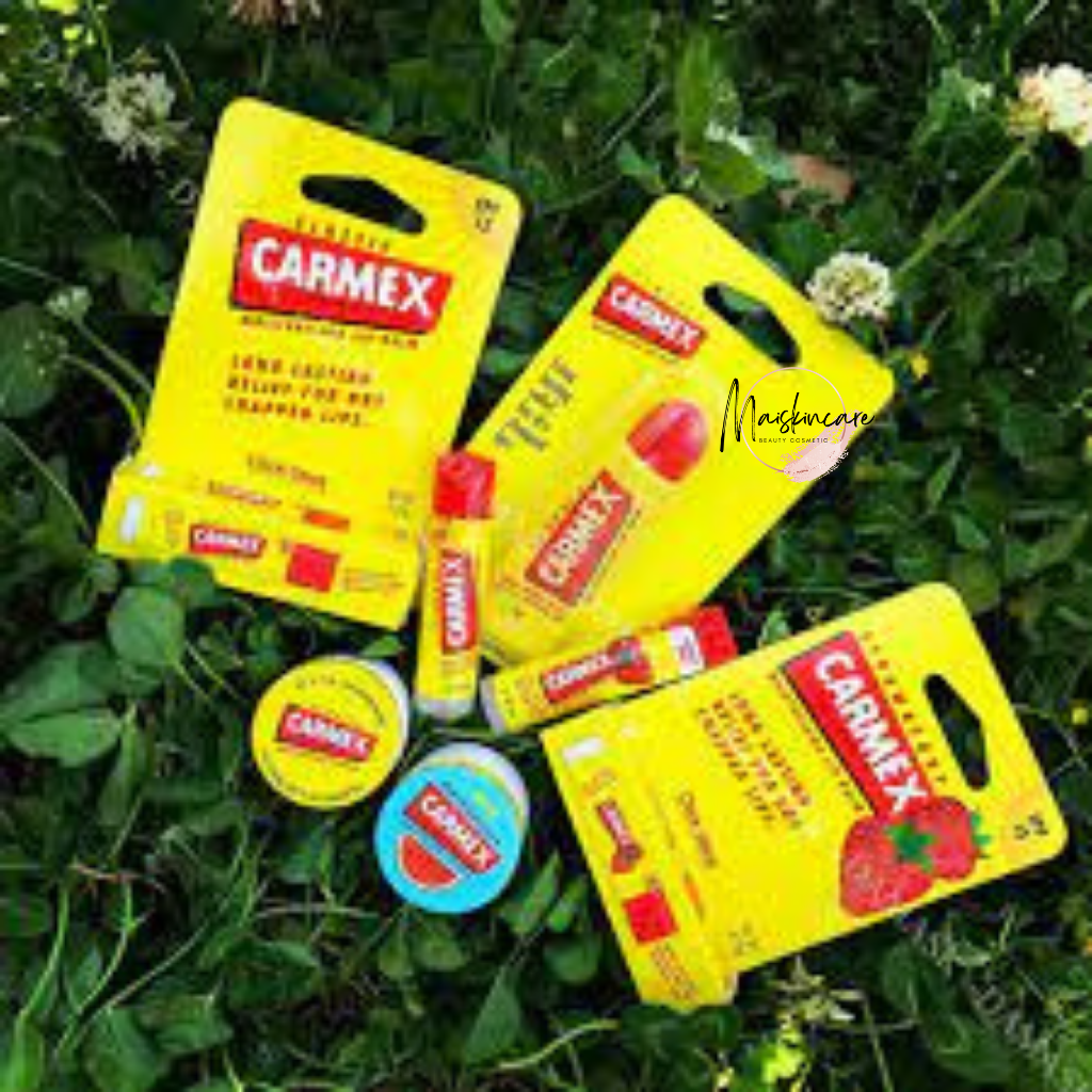 Son dưỡng Carmex dạng thỏi giúp hồng môi, hết khô nứt
