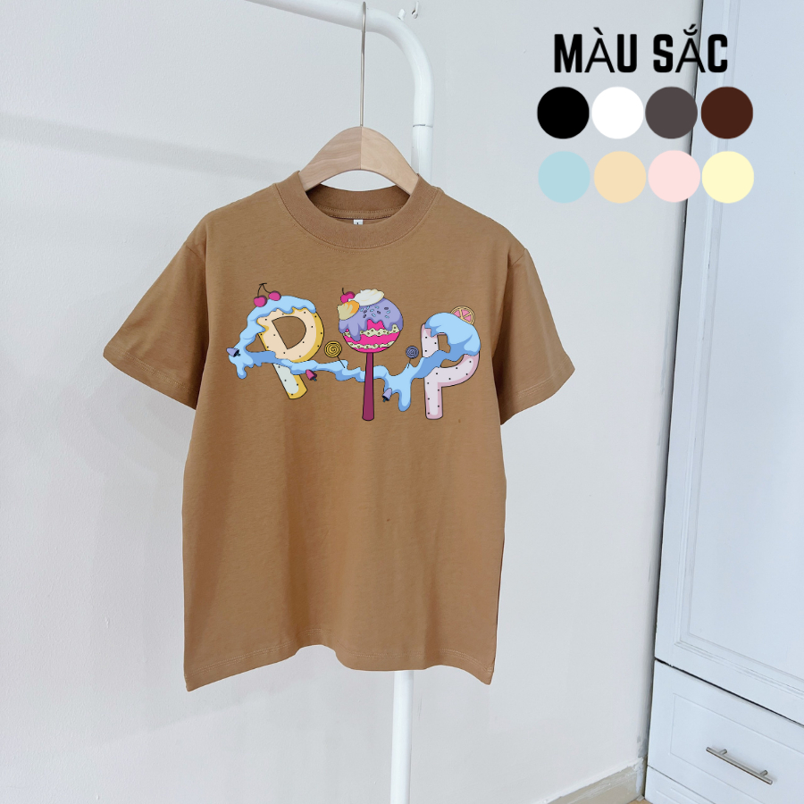 ÁO THUN BABY TEE in PP FORM ÔM có size chất vải Coton