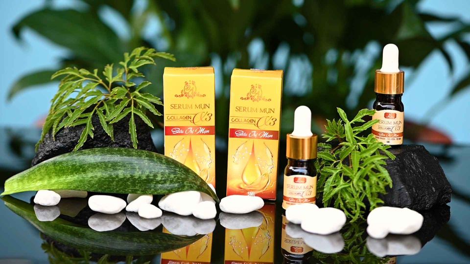 SERUM MỤN COLLAGEN X3 CHÍNH HÃNG