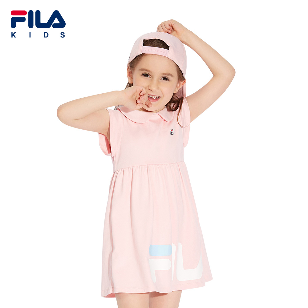 pink fila dress