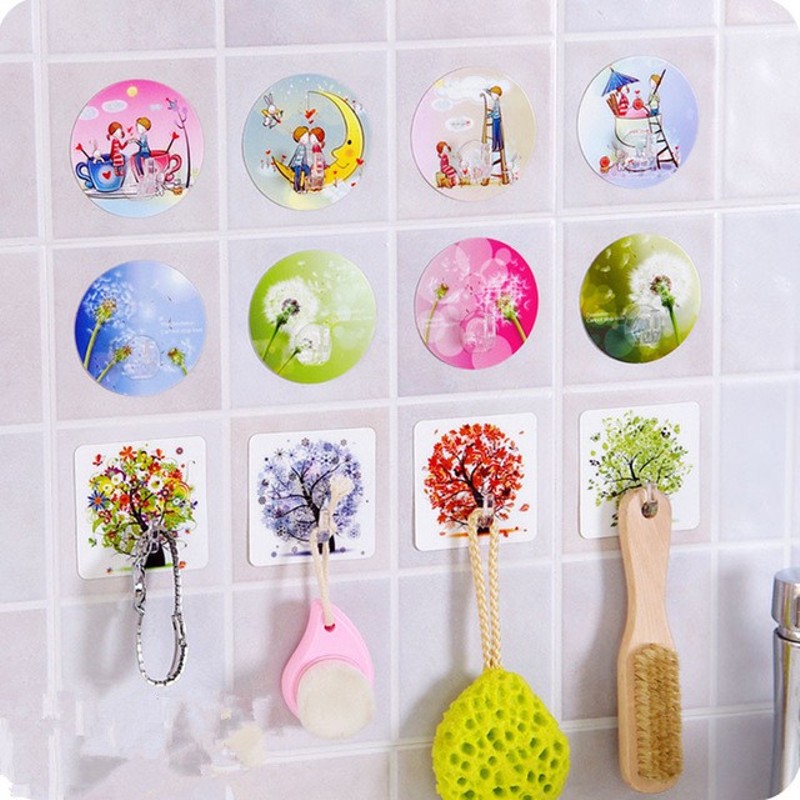 ComBo 5 Móc Dán Tường 3D Siêu Dính