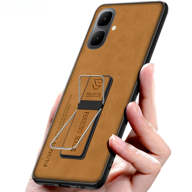 New Phone case infinix Smart10 Plus Back cover Ultra-thin Magnetic Holder Sheepskin Camera Protection Shock Absorption For infinix Smart 10 + case.
