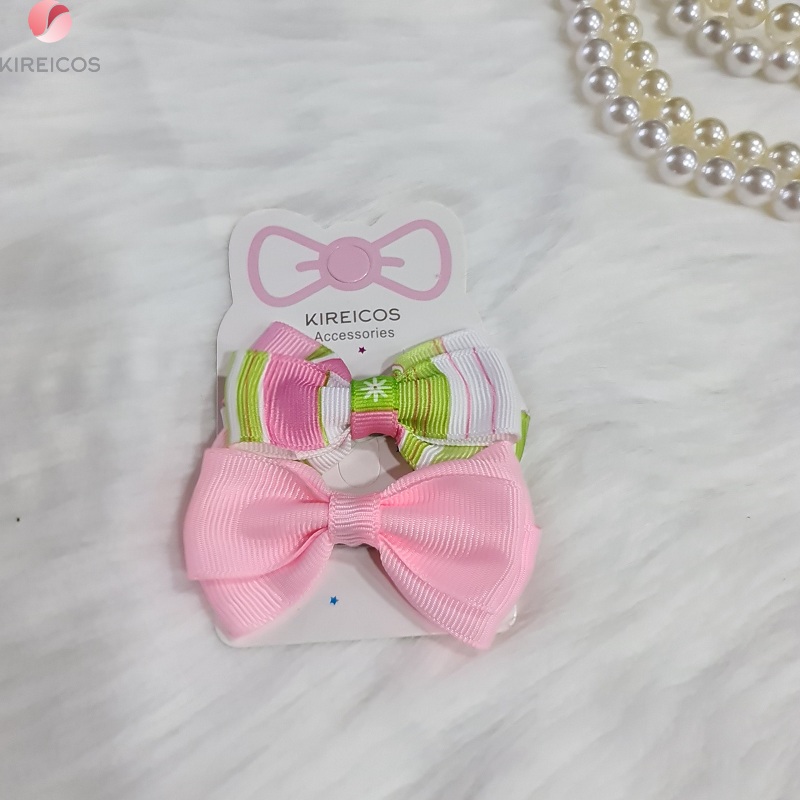 Set 2 Kẹp Nơ Siêu Cưng Cho Bé Yêu - kireicos