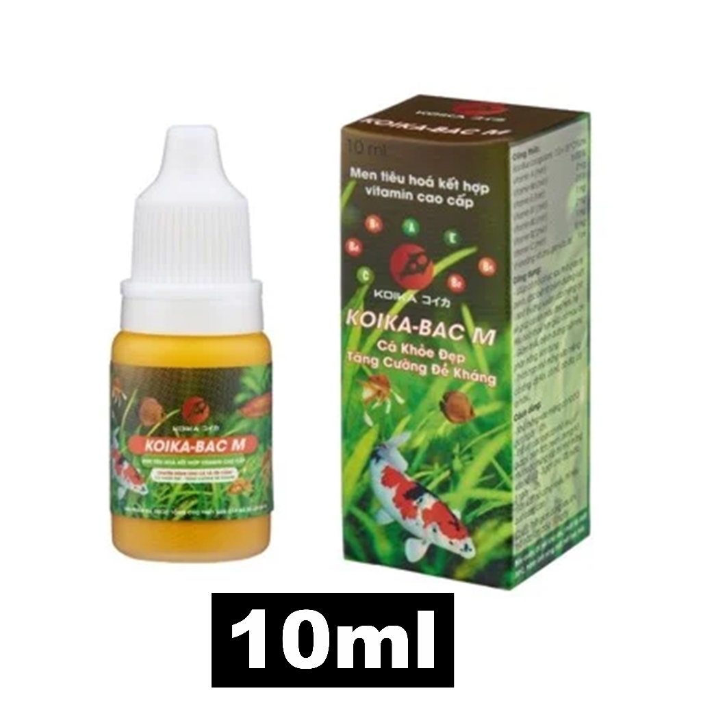 KOIKA BAC M Men tiêu hóa kết hợp vitamin cho cá