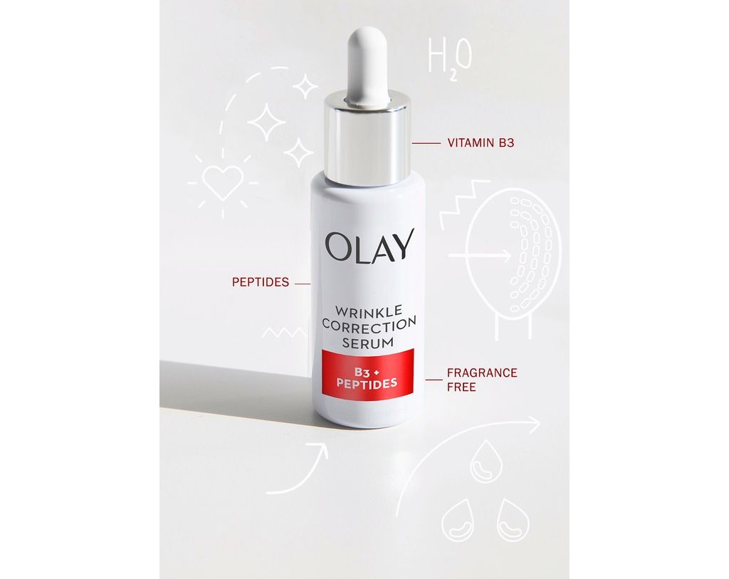 Serum Chống Nhăn Olay Wrinkle Correction Vitamin B3 + Peptides
