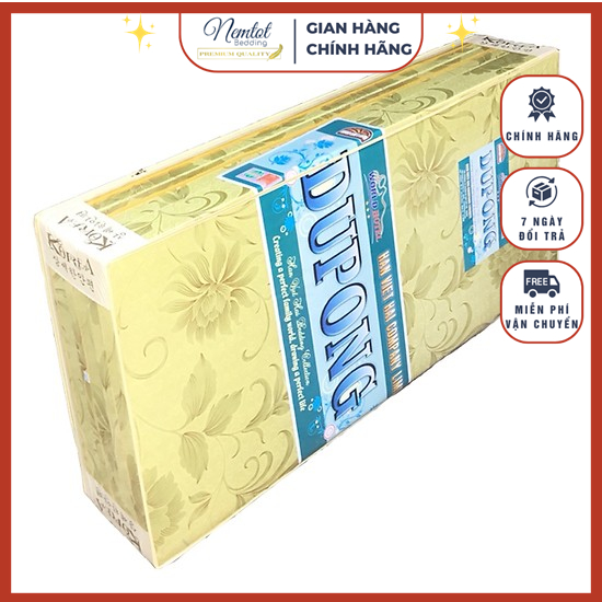 ✨ưu đã khủng✨ nệm bông ép dupong cao cấp dày 9cm đủ kích thước nệm, nệm gòn ép gấp 3 mát thoáng, êm lưng, chống đau lưng, cột sống lưng, nệm gòn ép gấp 3 hàn việt hải giá tốt _ nemtot bedding