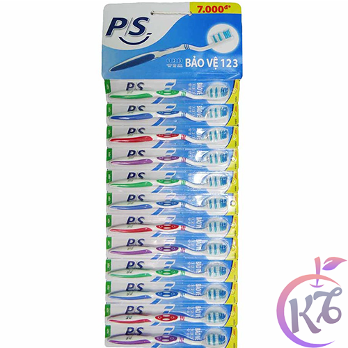 [FreeShipMAX] Set 12 cây Bàn chải đánh răng P/s bảo vệ 123 mềm mại, lông siêu mềm làm trắng răng siêu sạch khuẩn - ban chai danh rang ps