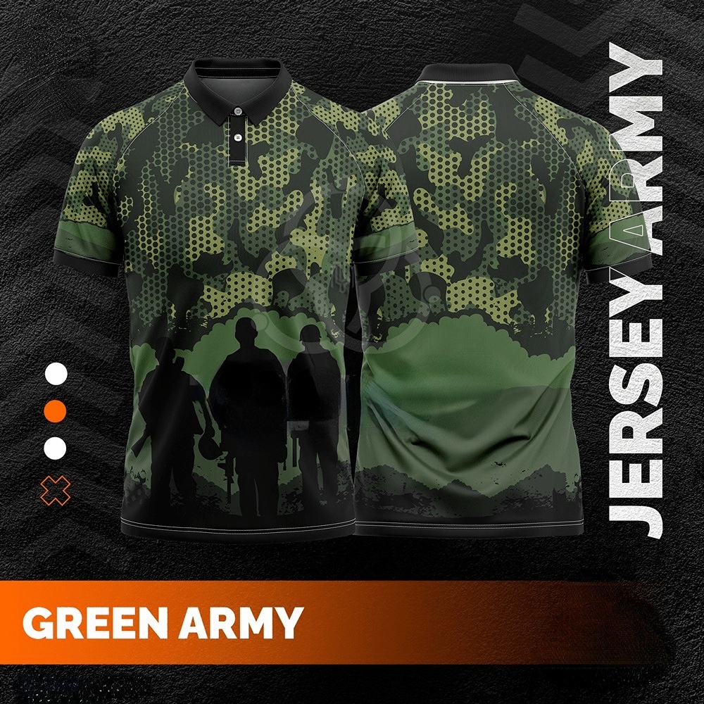 Jersey camouflage Green 