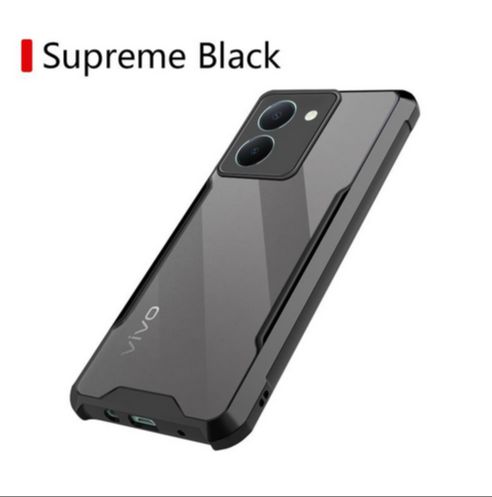 For Vivo Y18 Transparent Back Case Luxury Xundu Shock-Proof Bumper Protective Phone Cover.