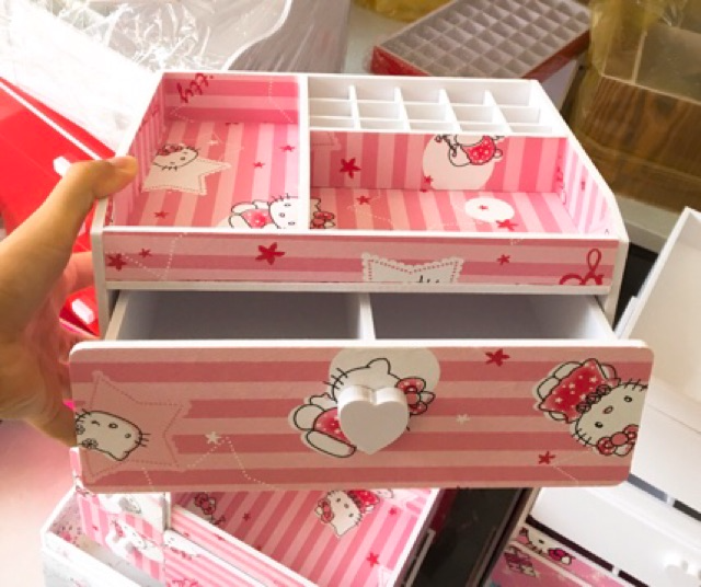 Kệ mỹ phẩm 2 tầng 25cm tiện dụng