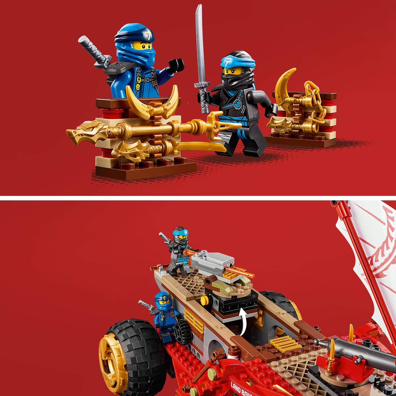 lego ninjago land bounty 70677 building kit