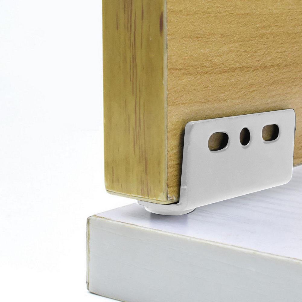 Hometool 2pcs Hinge Pivot Hinges Silver Heavy Duty Concealed Shaft Door Hinges With Bushing