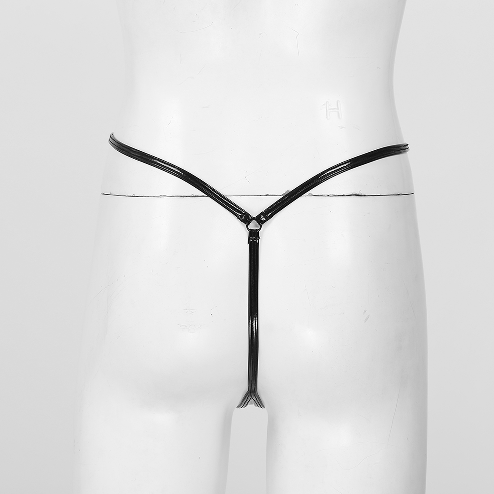 Huangdian%20Fashion%20%20Womens%20Zipper%20Crotch%20G-string%20Wet%20Look%20Patent%20Leather%20T-back%20Thong%20Micro%20Underwear%20Latex%20Glossy%20Low%20Waist%20Open%20Butt%20Briefs%20-%20Image%2010