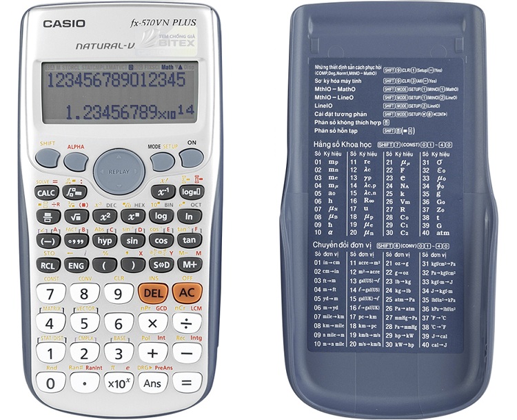 Máy Tính Fx-570VN Plus (453 Phép Tính)