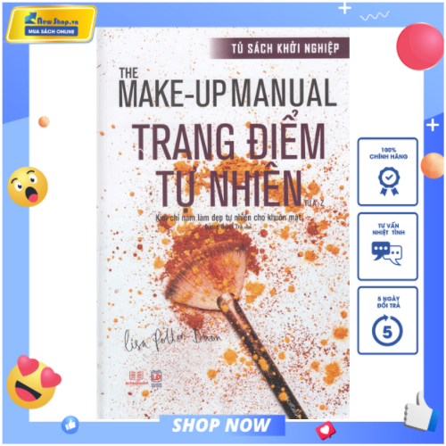 Sách - The Make-Up Manual - Trang Điểm Tự Nhiên Từ A - Z - Newshop