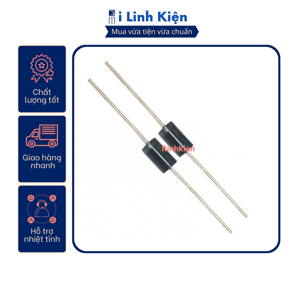 HER107 Diode xung 1A 1000V loại tốt (10 chiếc)