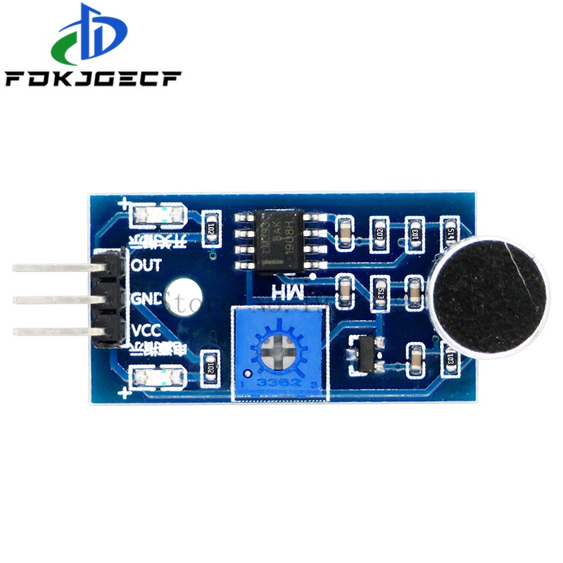 KY-037 Sound sensor module sound control sensor MAX4466 MAX9814 switch detection whistle switch microphone amplifier For Arduino integrated circuit