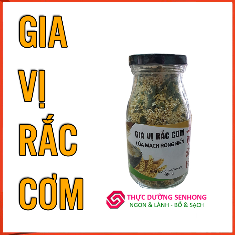 Gia vị rắc cơm lúa mạch rong biển (100gr)