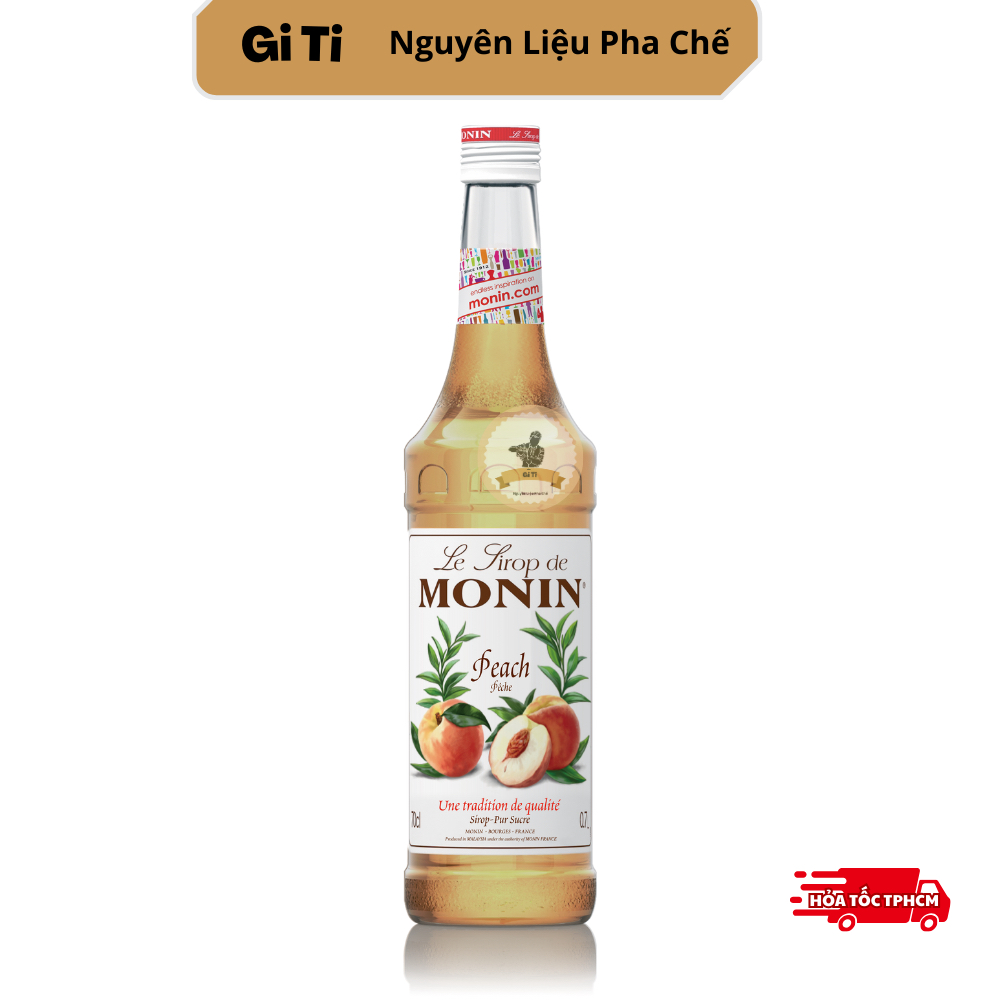 Siro/syrup monin đào 700ml