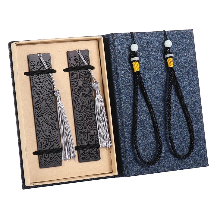 Gong936366 Set Kotak Hadiah 4 Buah Penanda Halaman Buku Buatan Tangan Guru Hari Jadi Ornamen Untuk Wanita Anime Rosewood Lazada Indonesia