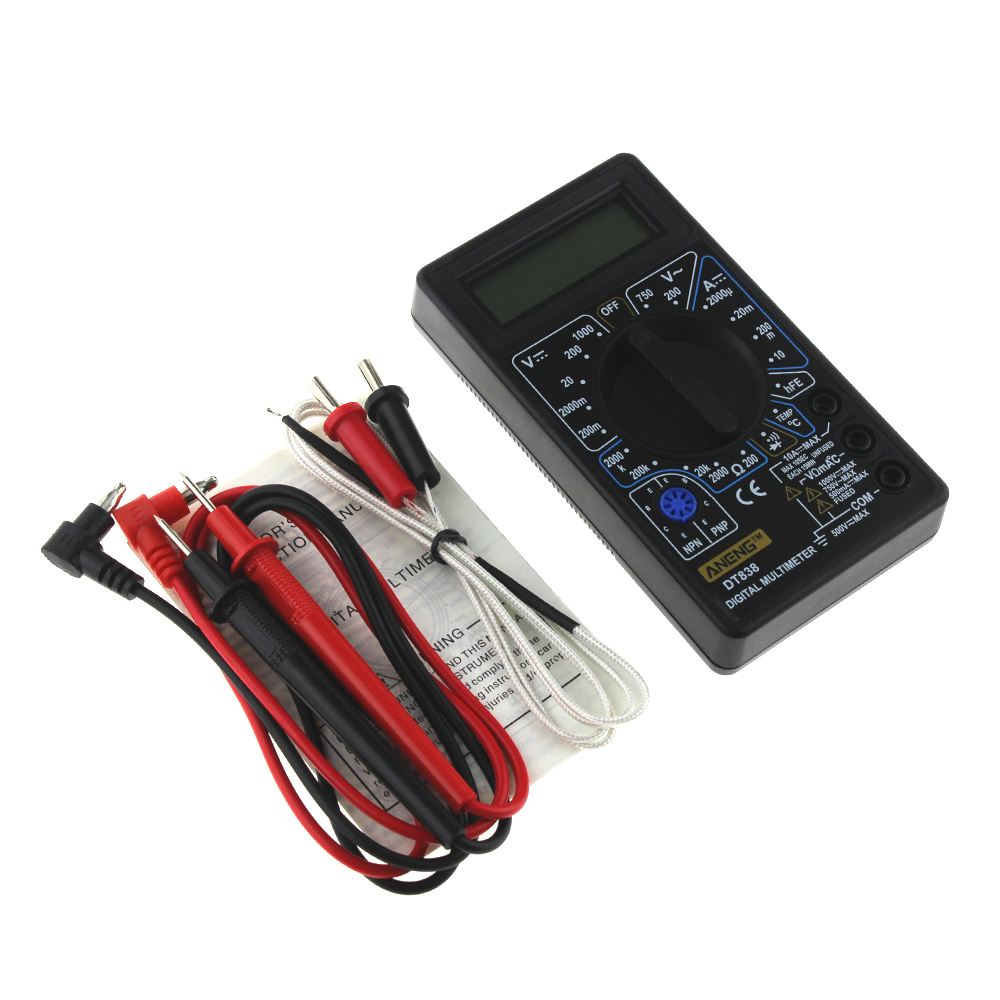 Multimeter Dter 【Discount offer】DT838 DT830B Digital Multimeter Tester Voltmeter ...