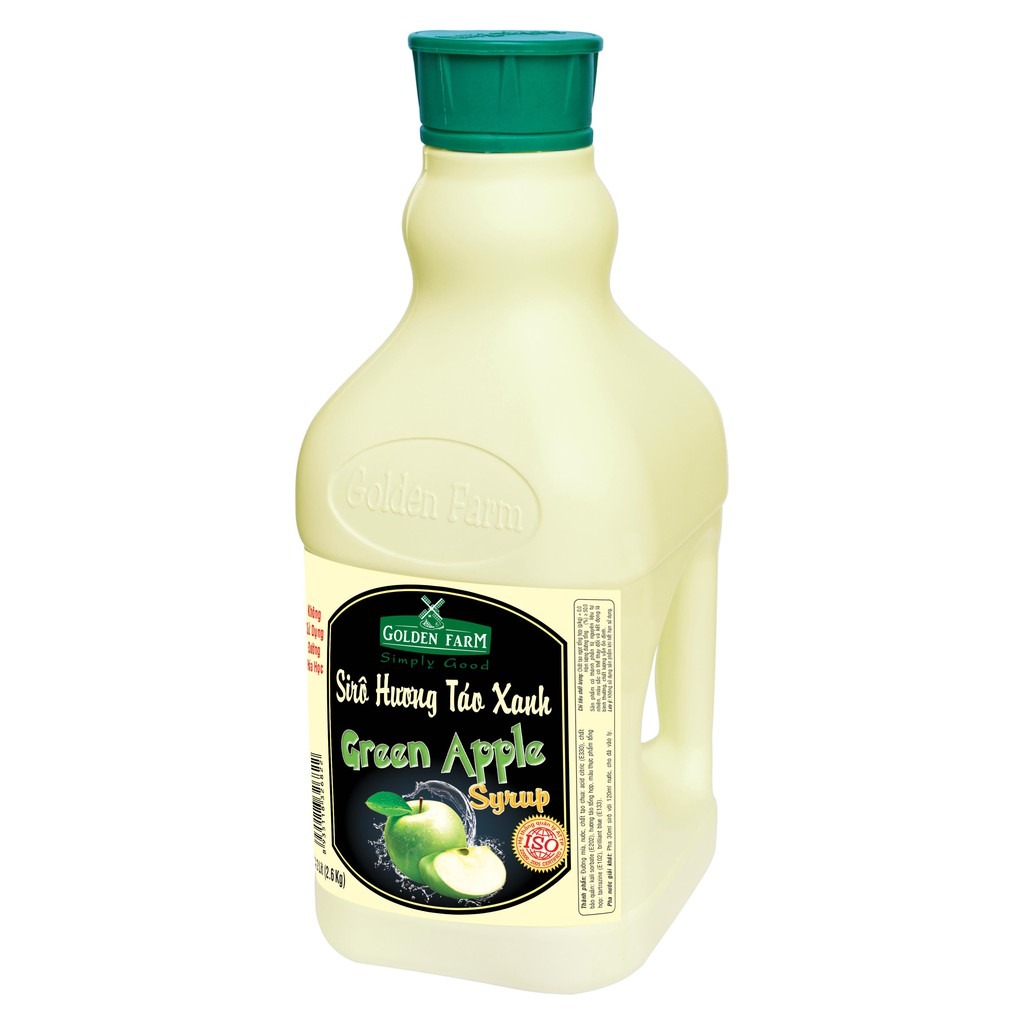 Siro Golden Farm Can 2 Lit Các Vị - Pha Trà Sữa