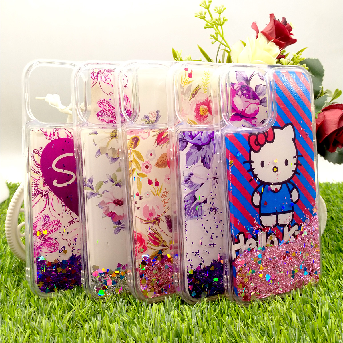 Apple%20iPhone%2012%20Pro%20Max%20Water%20Glitter%20Shiny%20Ladies%20Soft%20Silicon%20Back%20Cover%20Case%20-%20Image%202