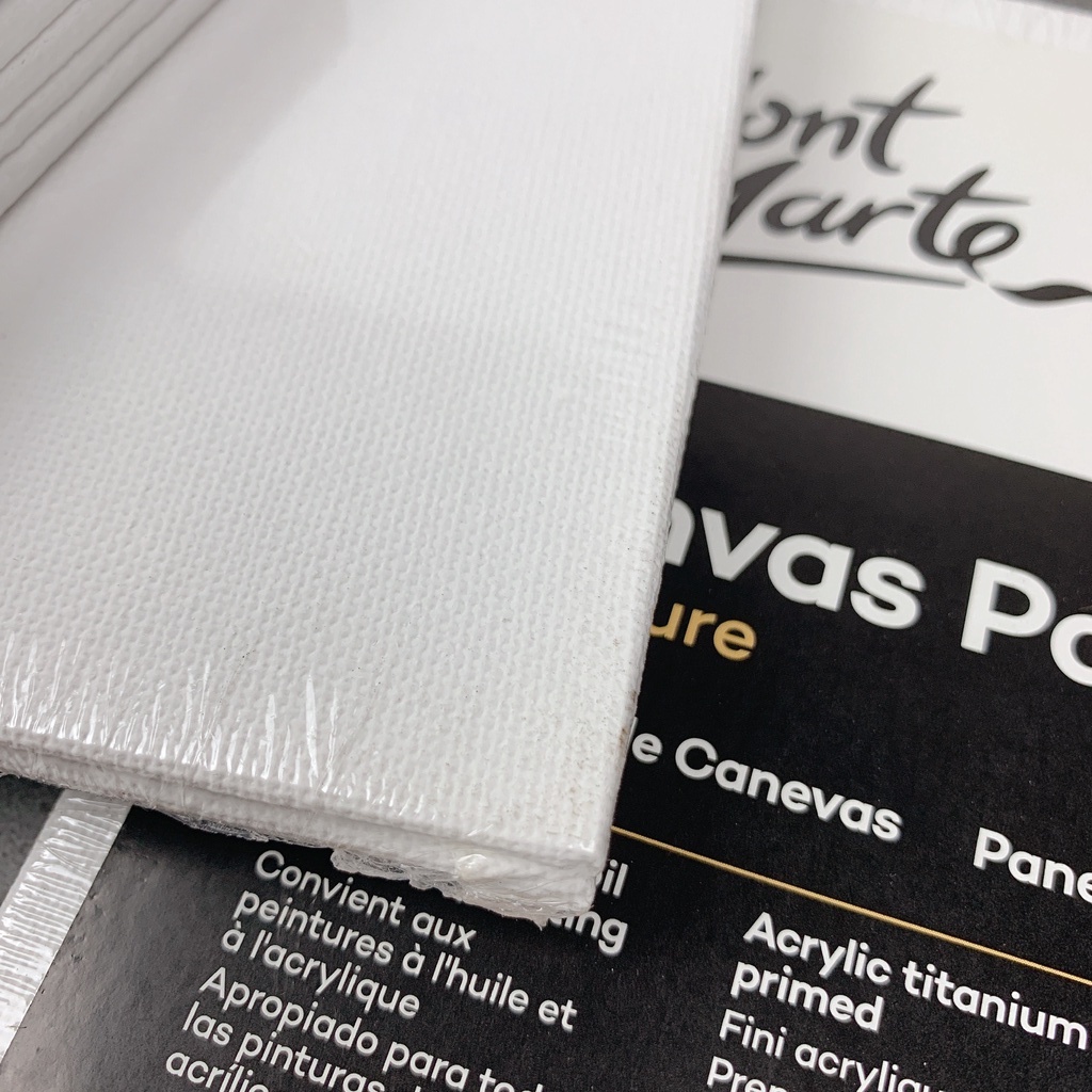 (TOAN VẼ) Canvas ép - Tấm Canvas panel MONT MARTE- TOAN VẼ ÉP CANVAS MONT MARTE