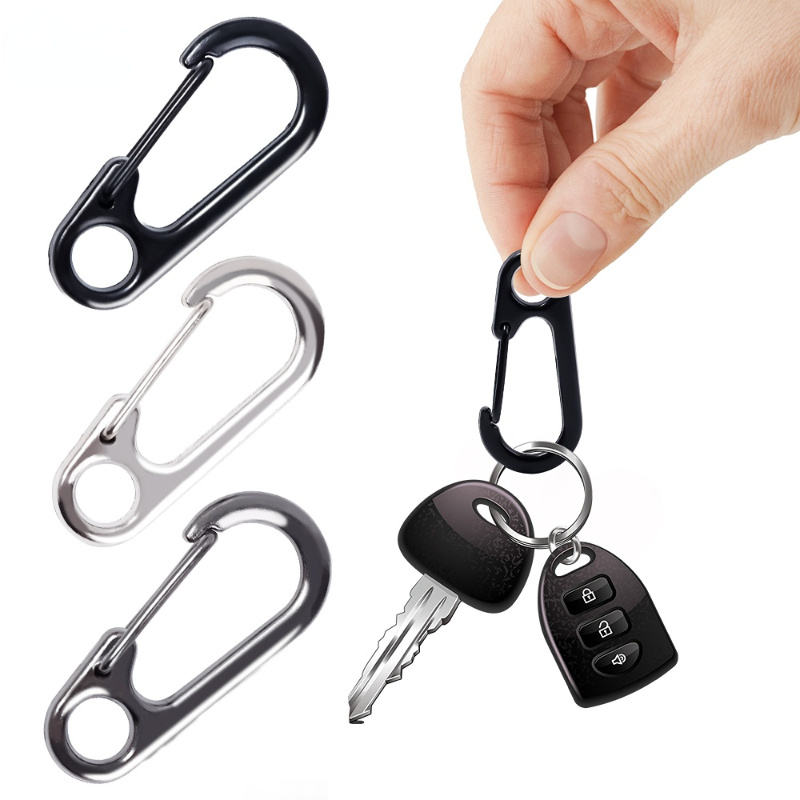 Keychains Key Chain Hiking Buckles Outdoor Tool Clips Spring Snap